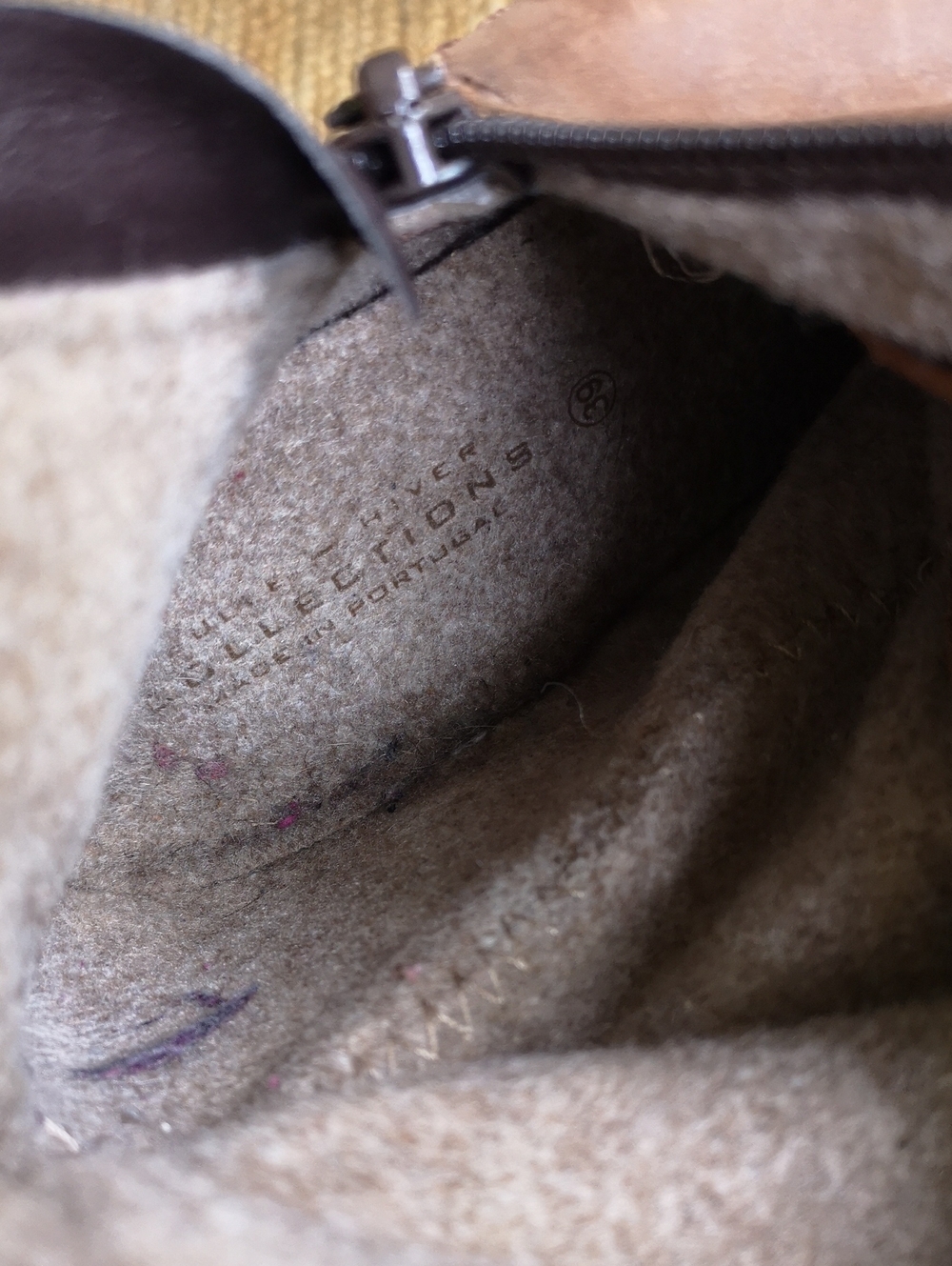 Made in Portugal tall brown leather boots - Picture 15 of 16